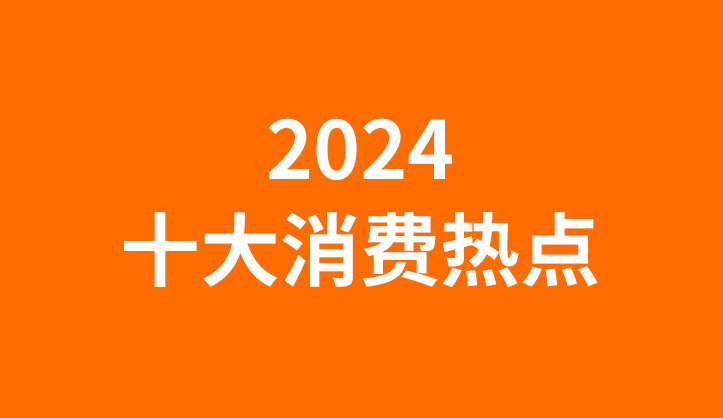 十大消费热点，记载2024